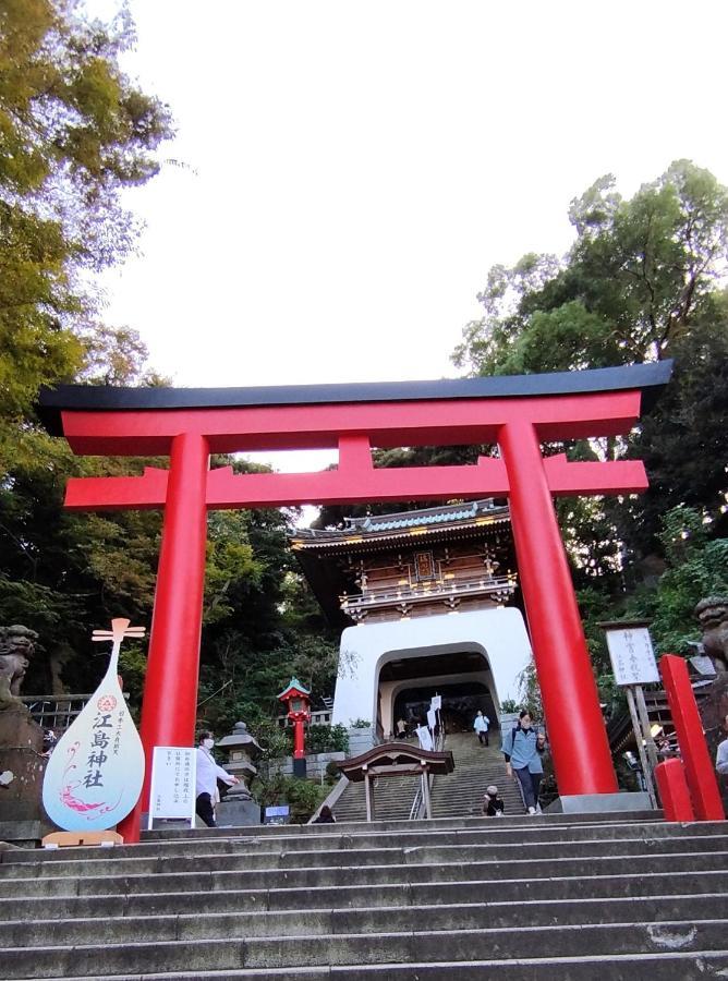 江の島の頂上から海を眺める一棟ヴィラ 一組限定貸切 The Enoshima Villa Ao Fujisawa Zewnętrze zdjęcie